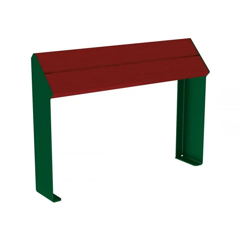 Assis-debout KUB acier et bois