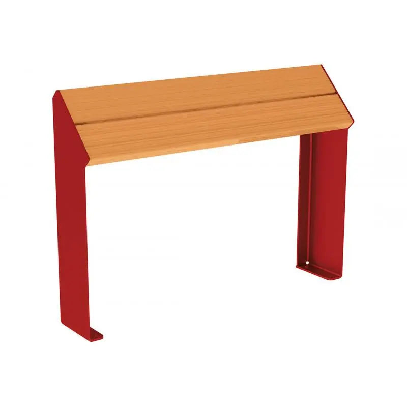 Assis-debout KUB acier et bois