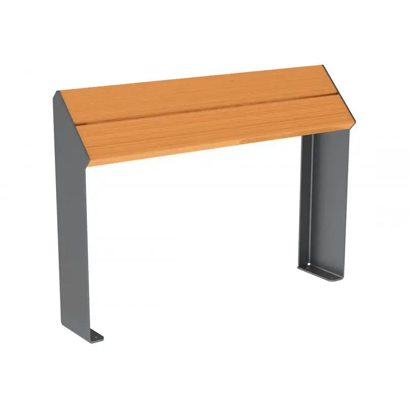 Assis-debout KUB acier et bois