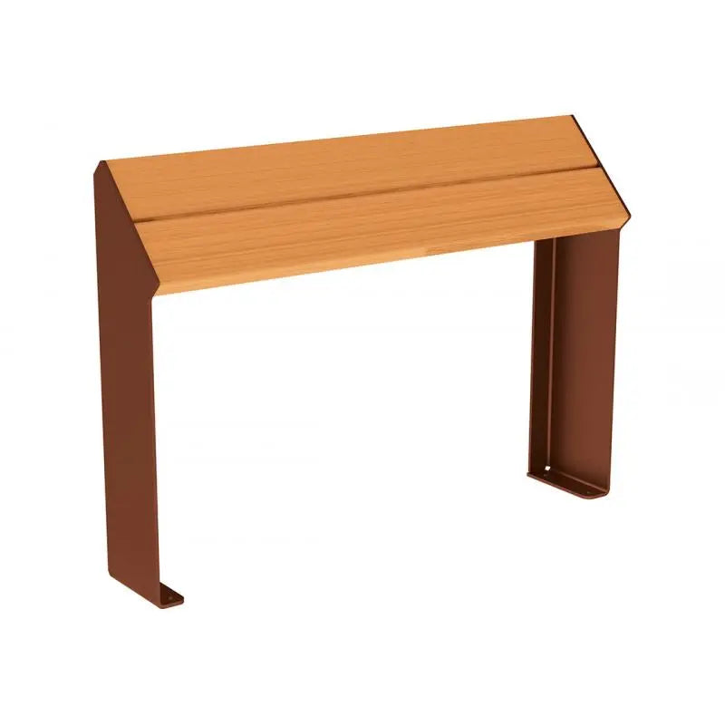 Assis-debout KUB acier et bois