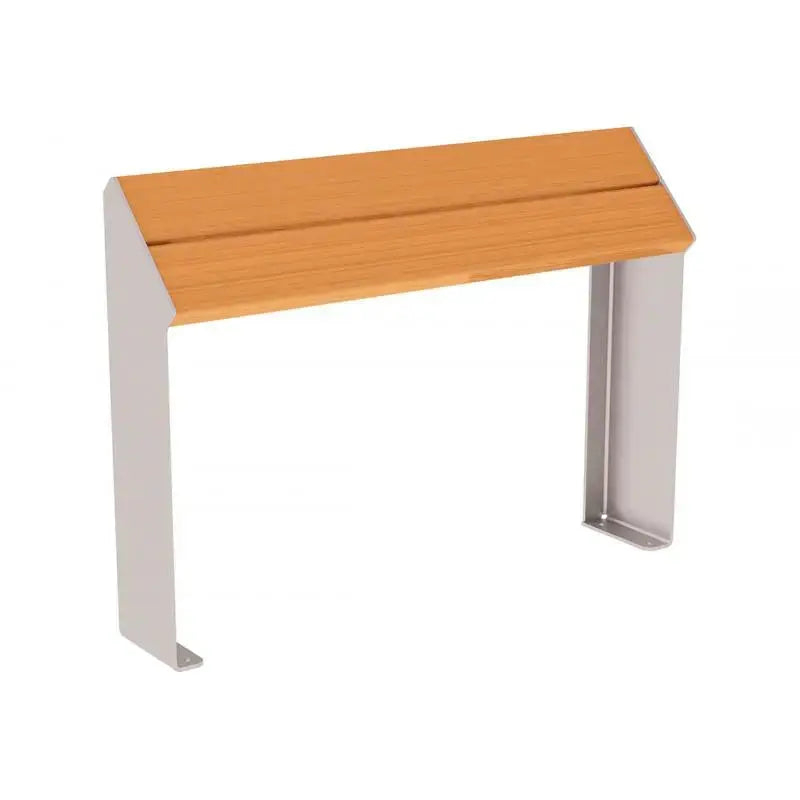 Assis-debout KUB acier et bois