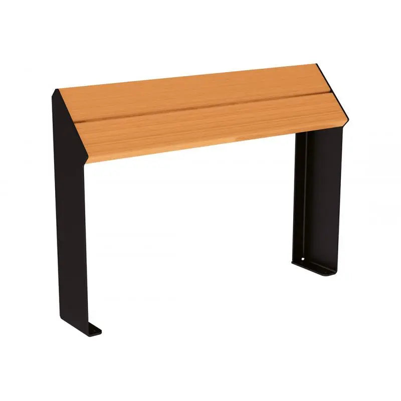 Assis-debout KUB acier et bois