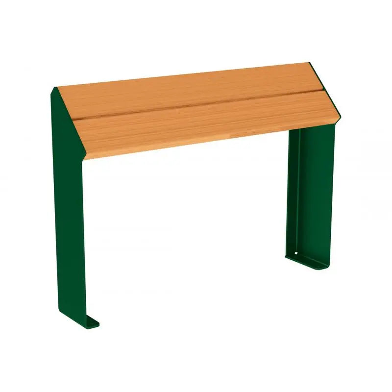 Assis-debout KUB acier et bois