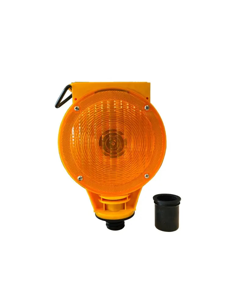 Lampe de chantier solaire à emboiter pour cônes avec adaptateur - France Collectivités
