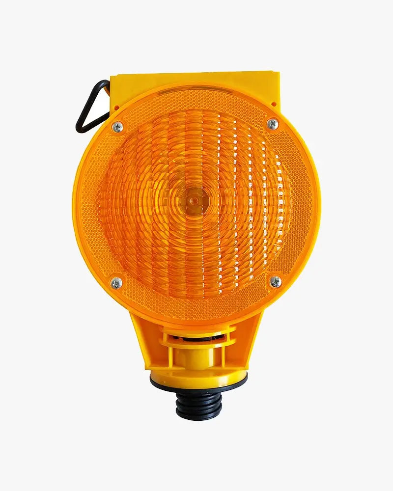 Lampe de chantier solaire à emboiter pour cônes avec adaptateur - France Collectivités