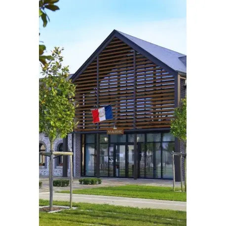 Le drapeau français de façade personnalisé france collectivités
