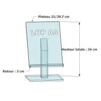 Lutrin de table A4 et A3 france collectivités
