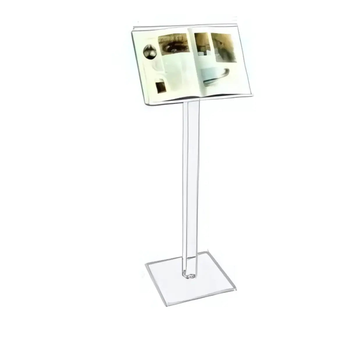 Lutrin de musée plexiglas france collectivités
