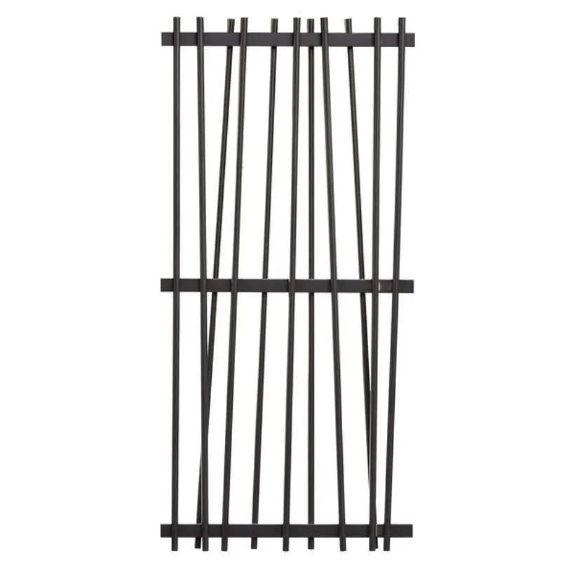 Abri vélo bambou pour 16 vélos, bardage acier ajouré gris anthracite