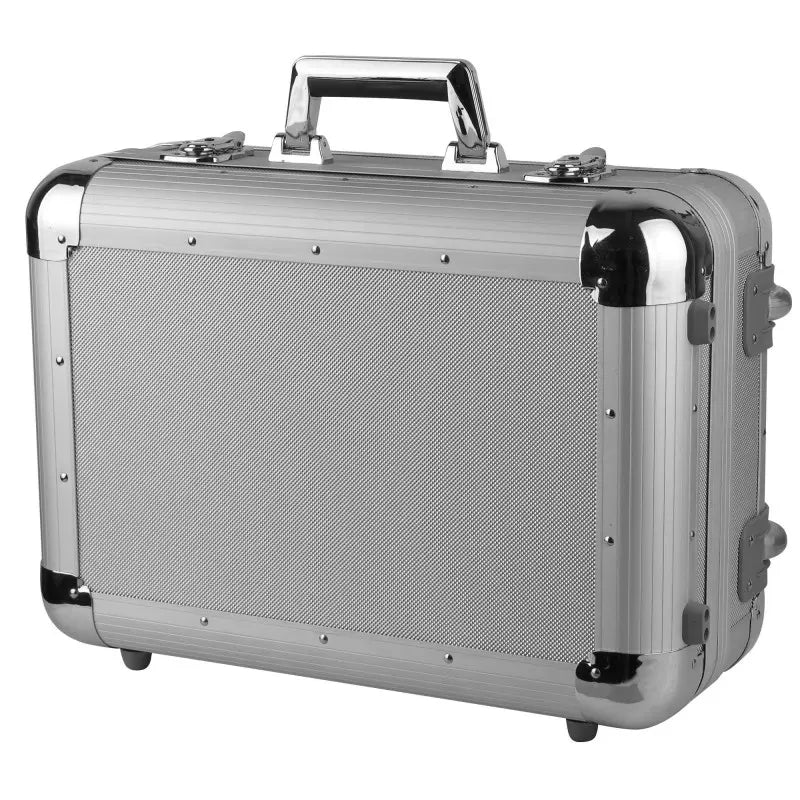 Mallette de protection aluminium poignée télescopique france collectivités