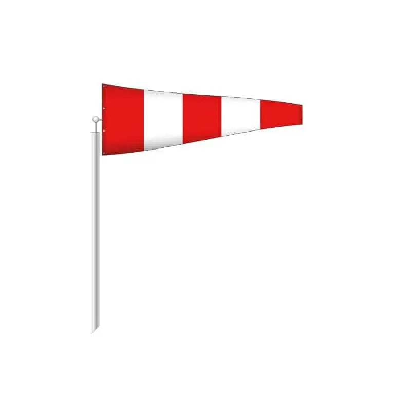 Manche à air bandes rouges et blanches - France Collectivités