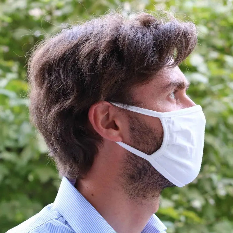 Masque tissu adulte AFNOR lavable 100 fois france collectivités