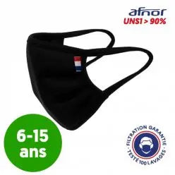 Masque enfant UNS1 lavable 100 fois - Made in France france collectivités