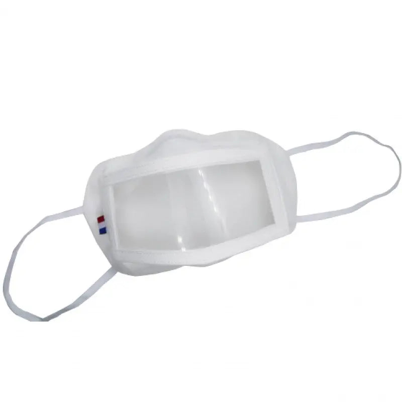 Masque transparent à fenêtre homologué UNS1 france collectivités