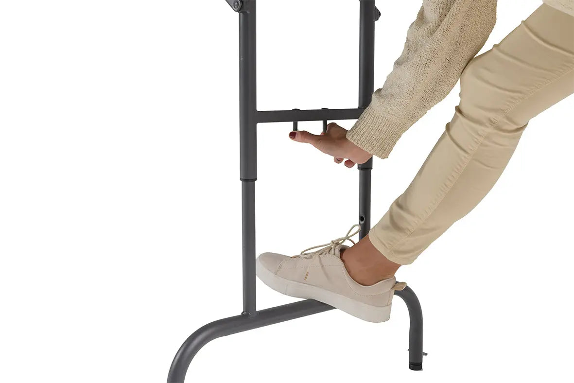 Table pliante plastique réglable en hauteur 183 x 76 cm "Classic Collection" - France Collectivités