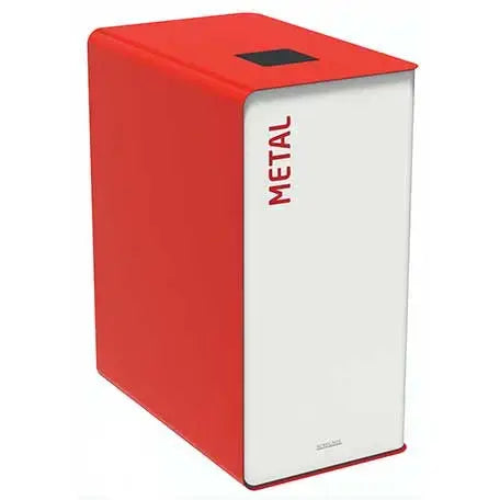 Corbeille pour tri sélectif support sac sur glissière 75L et 90L Cubatri - France Collectivités