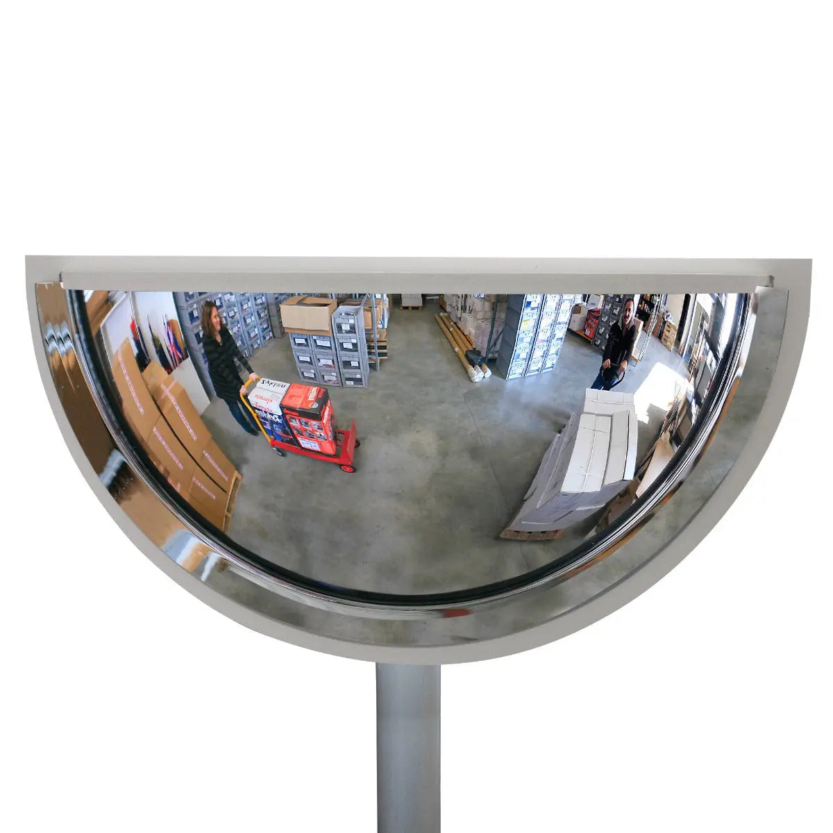 Demi-miroir multi-usages 180° Poly+ - France Collectivités