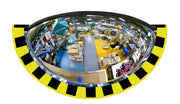 Demi-miroir de sécurité pour entrepôt et logistique 180° Plexi+ - France Collectivités