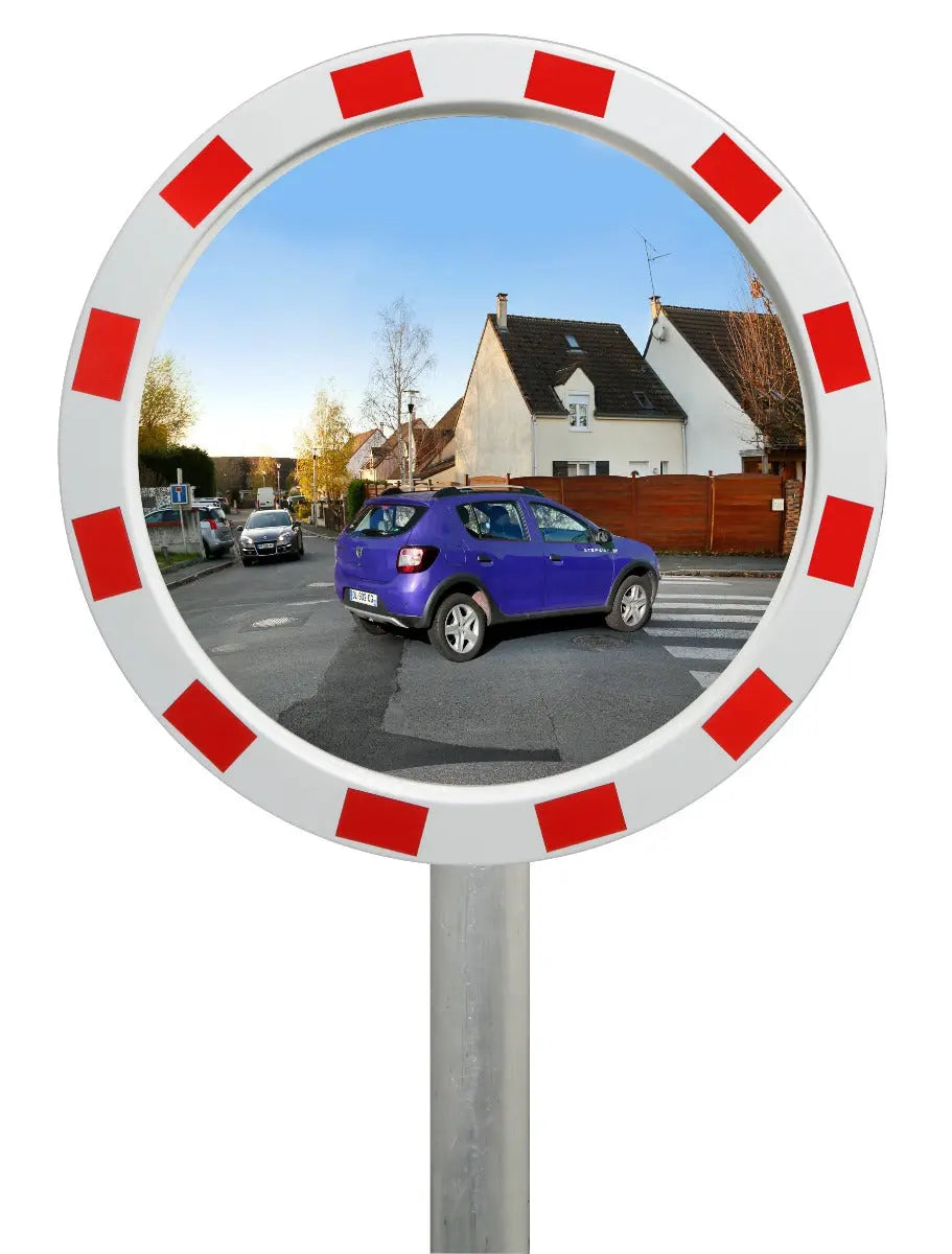 Miroir de circulation industrie et voie privée 90° Ecochok - France Collectivités