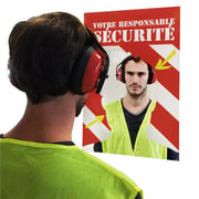 Miroir de consigne de sécurité - POLY+ Personnalisable - France Collectivités