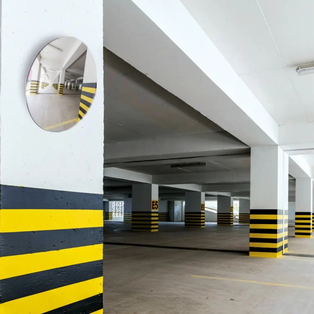 Miroir de parking incassable et convexe - France Collectivités
