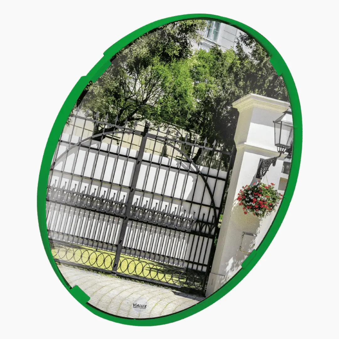 Miroir multi-usages de sortie de voie - 2 directions - France Collectivités