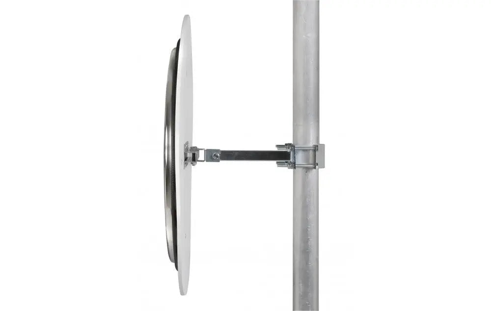 Miroir de circulation industrie et voie privée 90° INOX POLI avec dispositif ANTIGIVRE - France Collectivités
