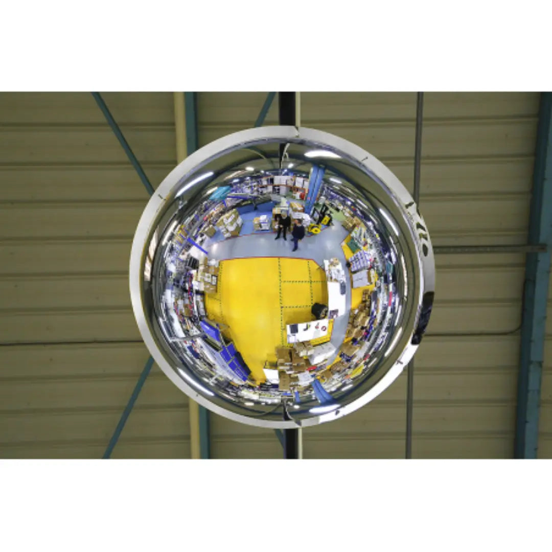 Miroir hémisphérique 1/2 de sphère - Vision à 360° - France Collectivités