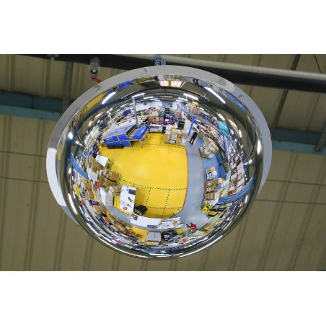 Miroir hémisphérique 1/2 de sphère - Vision à 360° - France Collectivités