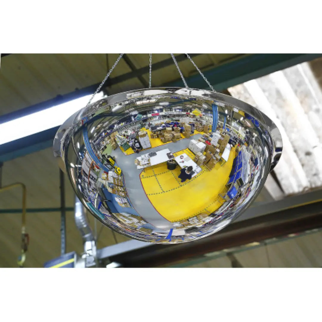 Miroir hémisphérique 1/2 de sphère - Vision à 360° - France Collectivités