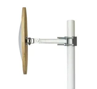 Miroir multi-usages en INOX POLI vision à 90°- Gamme JURA en bois - France Collectivités