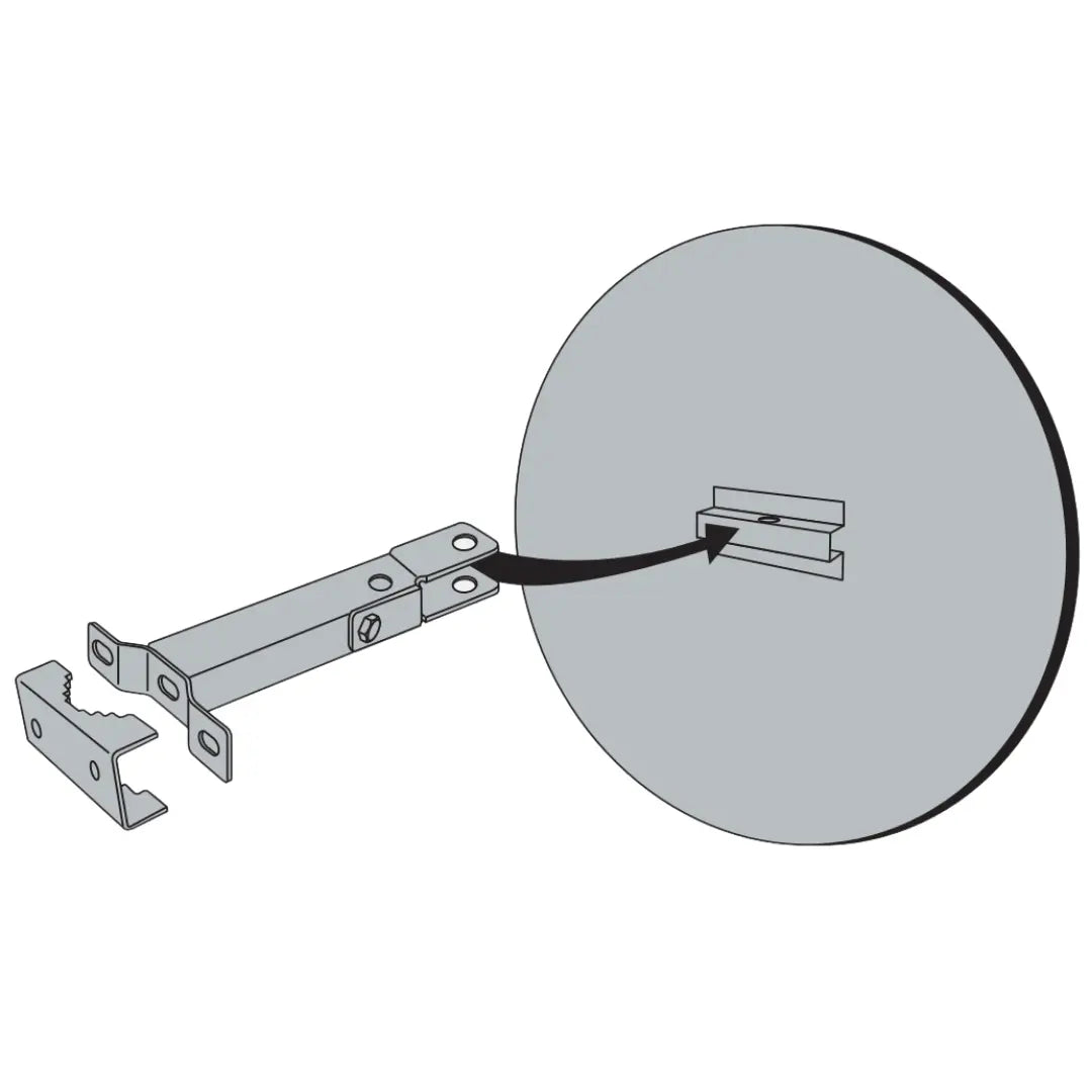 Miroir parking extérieur – Qualité Inox - France Collectivités