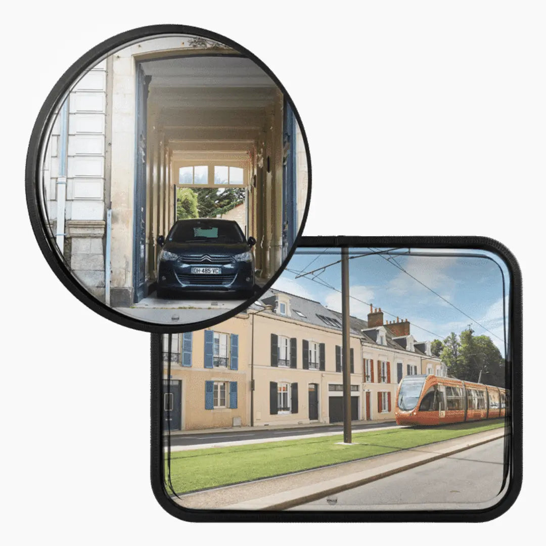 Miroir parking extérieur – Qualité Inox - France Collectivités
