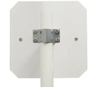 Miroir pour sortie de garage sur cadre noir et blanc - Gamme Citymir - PLEXI+ - France Collectivités