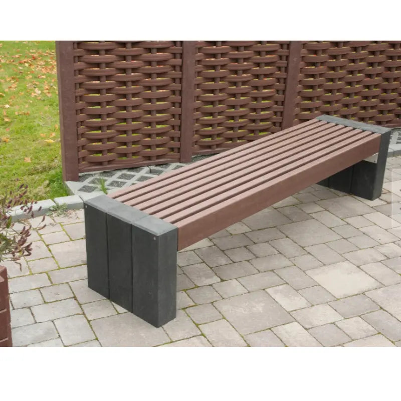 Banquette en plastique recyclé High Line