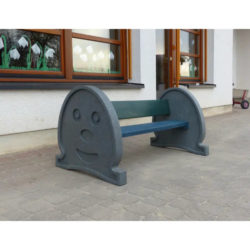 Banc pour enfants en plastique recyclé Pippolino