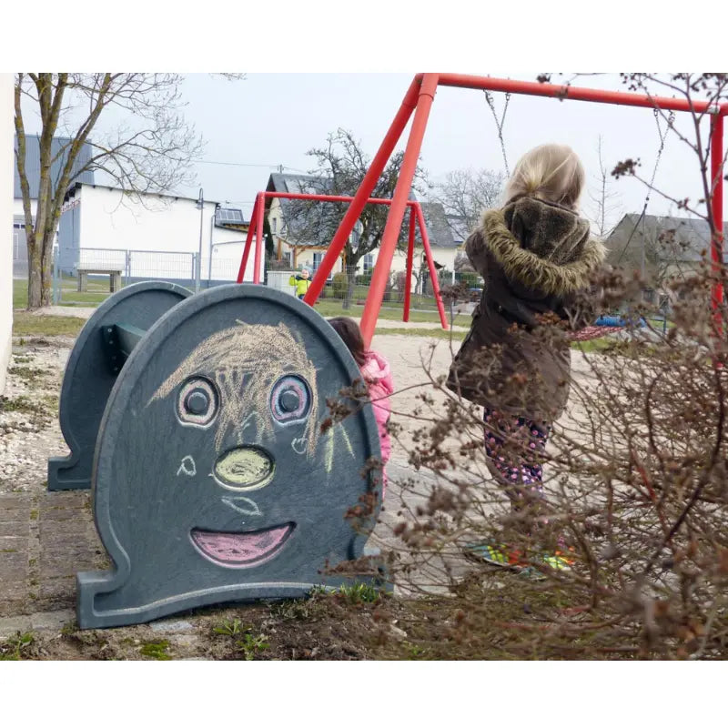 Banc pour enfants en plastique recyclé Pippolino