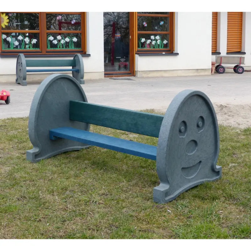 Banc pour enfants en plastique recyclé Pippolino