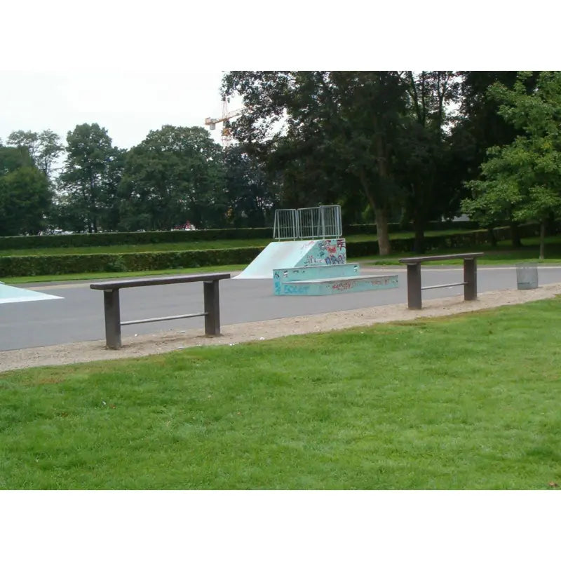 Banquette skater en plastique recyclé Collodi