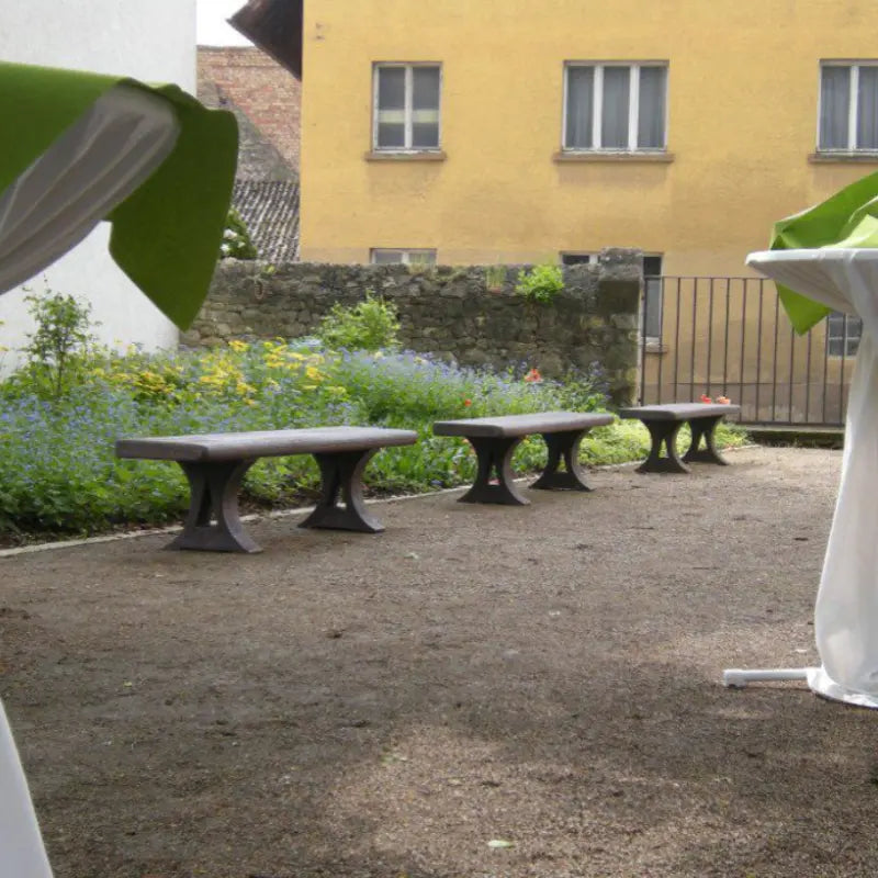 Banquette en plastique recyclé Mira