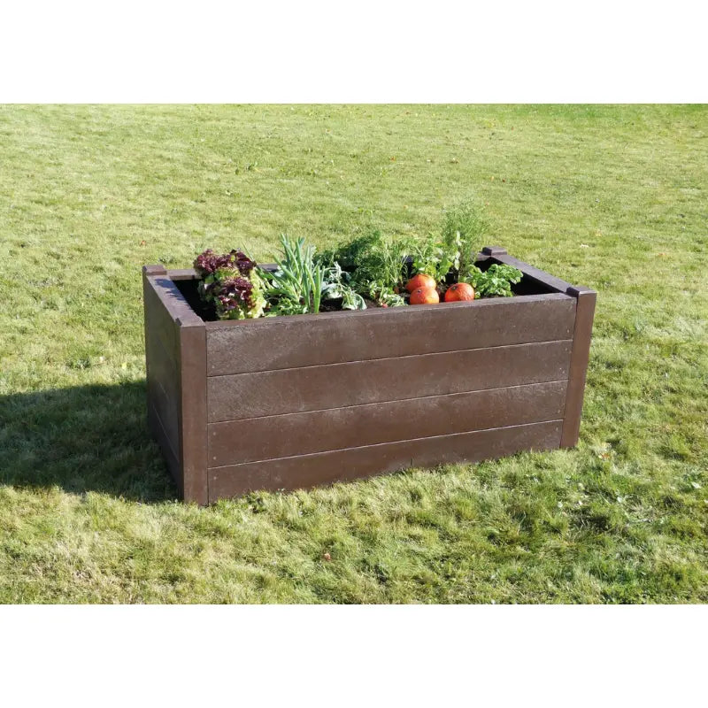Potager surélevé en plastique recyclé TERRA