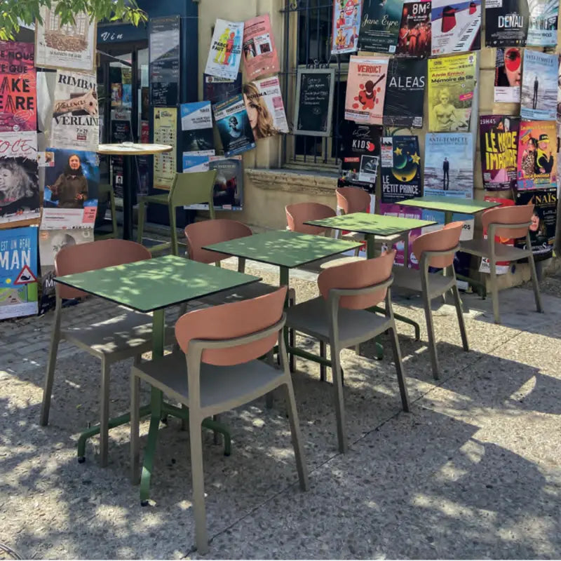 Chaise polypro bicolore bake france collectivités
