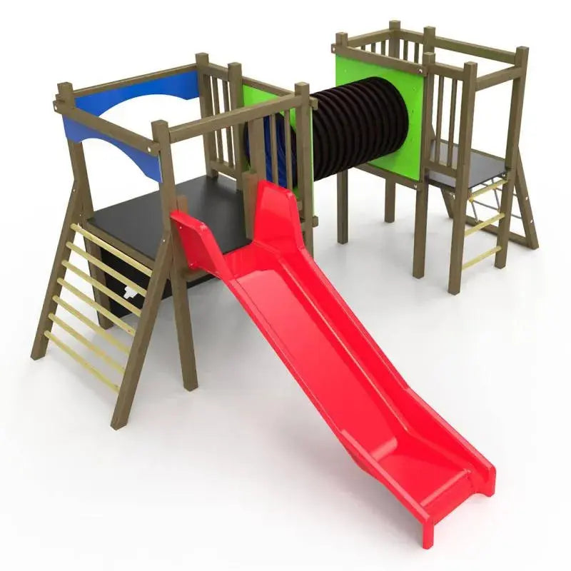 Structure de jeux pour enfants Papyrus en bois Ligne Park