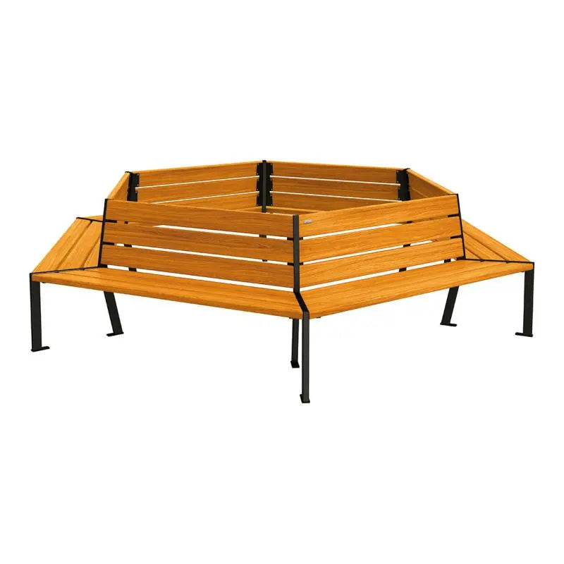 Banc tour d'arbre Silaos