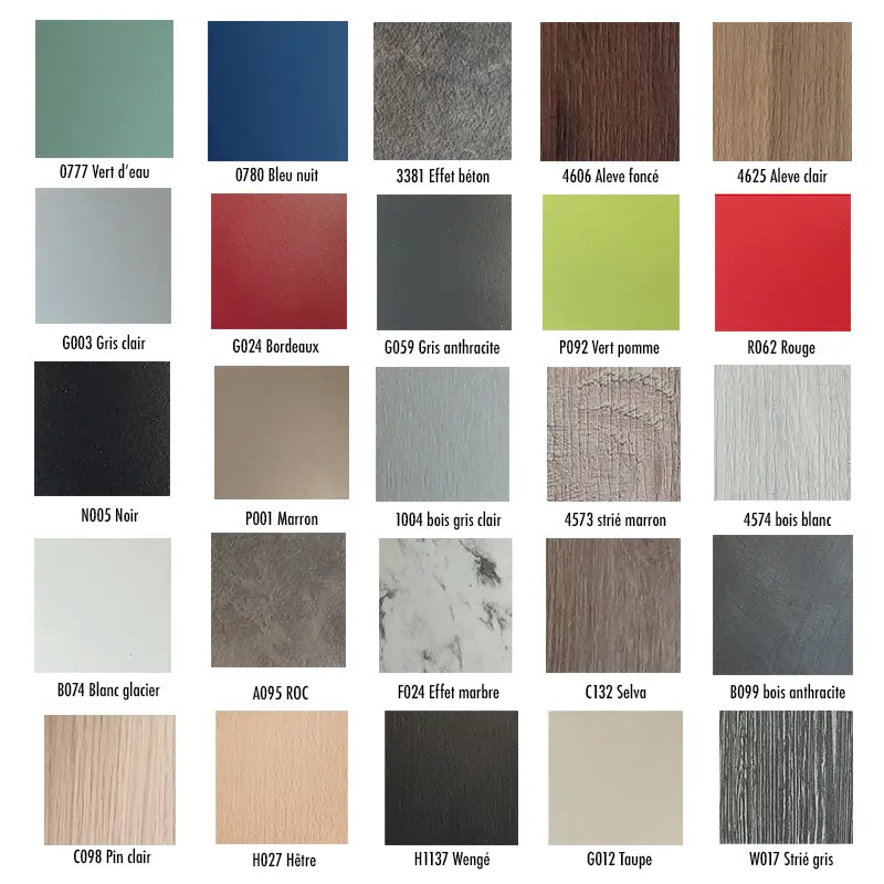 Plateau stratifié chant PVC Ø60 cm france collectivités