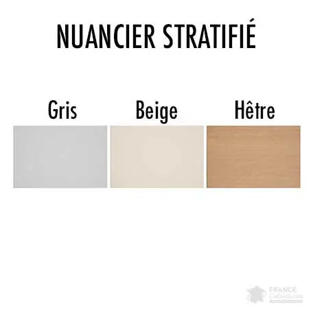 Table Basculante Rectangle Stratifiée - France Collectivités