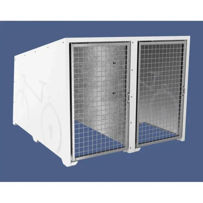 Box Berlin pour 4 vélos (module initial + complémentaire + 2 paires de rail) france collectivités