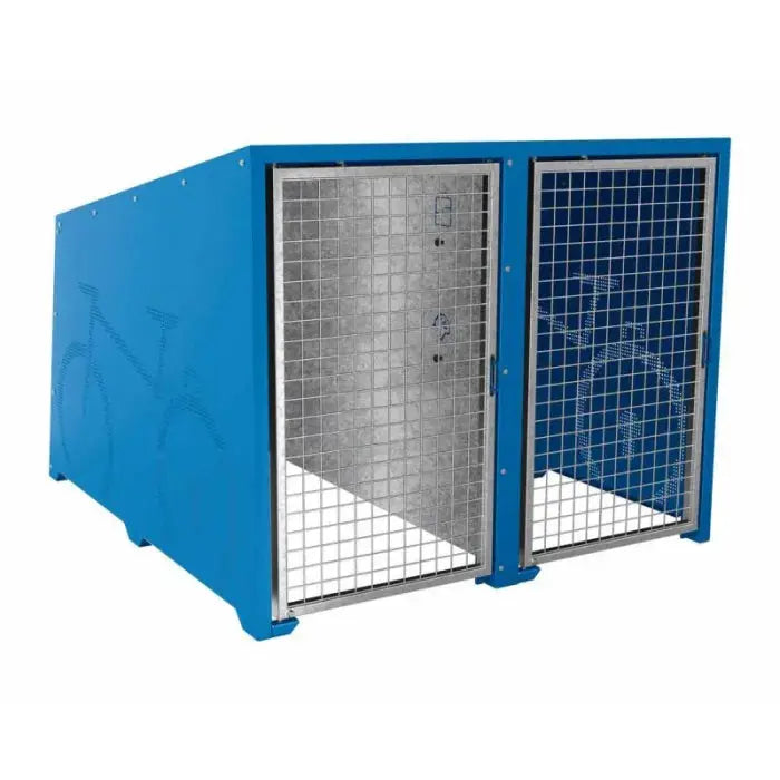 Box Berlin pour 4 vélos (module initial + complémentaire + 2 paires de rail) france collectivités