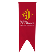 L'oriflamme de région france collectivités