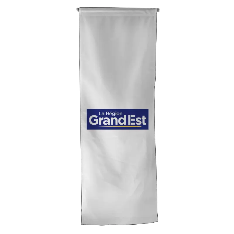 Oriflamme région Grand Est, finition droite